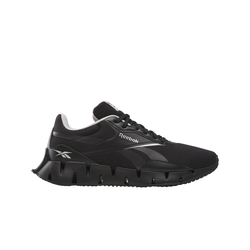 Reebok Unisex Zig Dynamica STR Trainers, Black Washed Black mistgrey, 4 UK