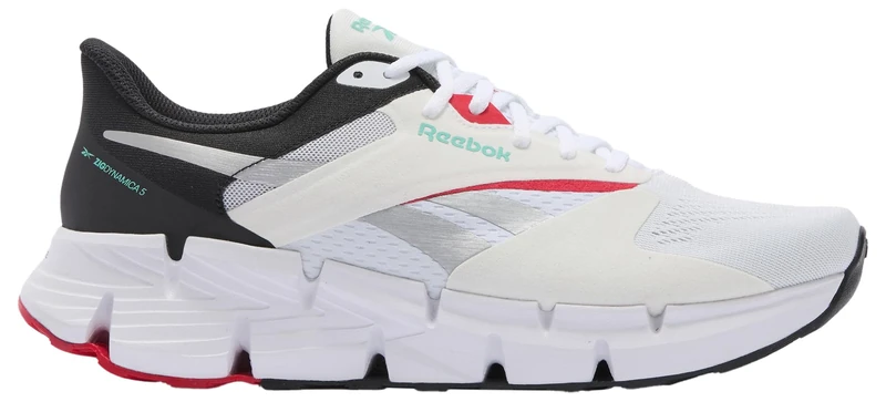 Reebok Unisex Zig Dynamica 5 Trainers, White/Black, 11 UK