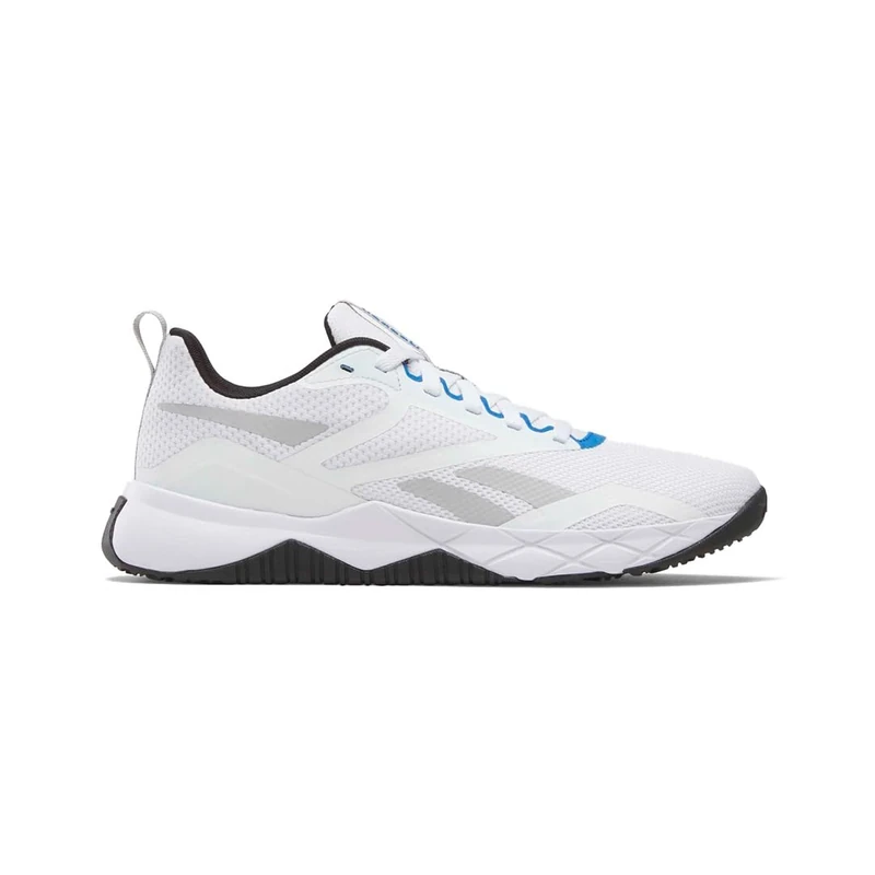 Reebok Men's NFX Trainers, White Black Optimum Blue, 11 UK