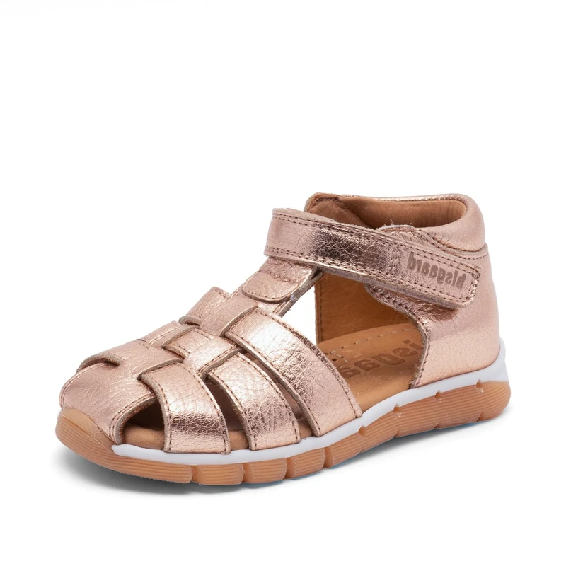 Bisgaard Billie Sandal, Rose Gold, 11 UK Child - Image 1