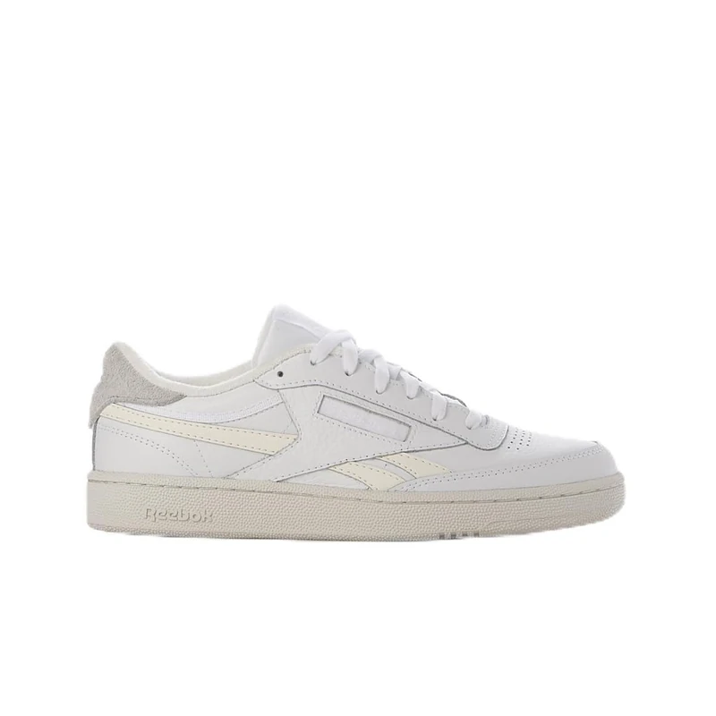 Reebok Unisex Club C Revenge Trainers, White Barely Grey Chalk, 8.5 UK