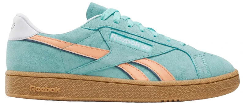 Reebok Men's Club C Grounds UK Trainers, Aiaqua Sunkissedorange Gum, 7.5 UK