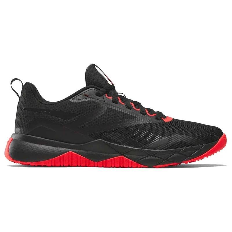 Reebok Men's NFX Trainers, Black Energy Red FTWR White, 9.5 UK
