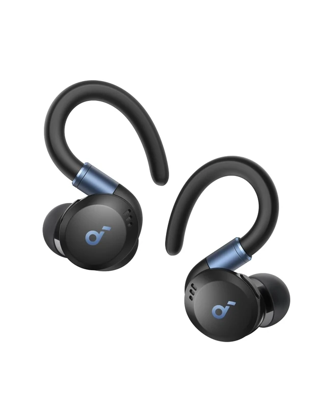 soundcore Sport X20 by Anker, Sport Earbuds,True-Wireless Workout Earbuds, Rotatable and Extendable Ear Hooks, Noise Cancelling, Deep Bass, IP68 Waterproof, Sweatproof, Dustproof, 48H Play(Renewed) - Image 1