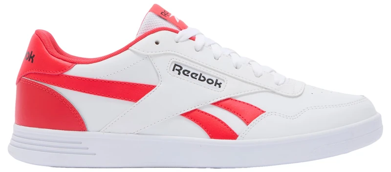 Reebok Unisex Court Advance Sneakers, Ftwrwhite Energyred Black, 6 UK
