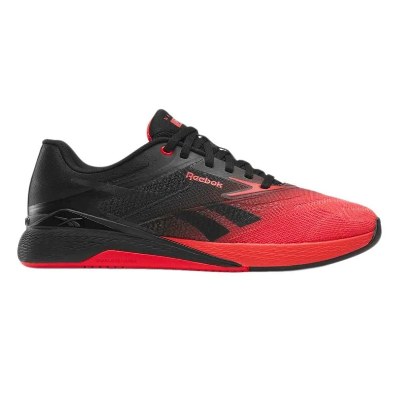 Reebok Unisex Nano X5 Trainers - Black Energy Red - 6.5 UK