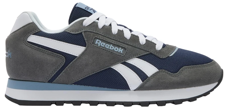 Reebok Unisex Glide Sneaker, Vector Navy Grey 5 White, 8 UK