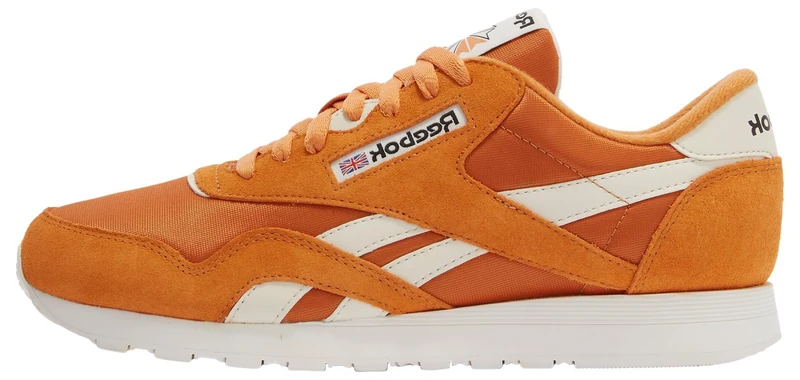 Reebok Men's Classic Nylon Sneaker, Sunbakedclay Sunbakedclay Vintage Chalk, 10.5 UK