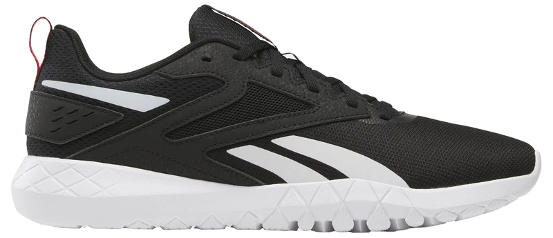 Reebok Flexagon Energy Tr 4 Sneaker Men's, Black FTWR White Energy Red, 12 UK