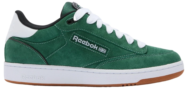 Reebok Unisex Club C Bulc CLN Trainers, Dark Green Black White, 8.5 UK