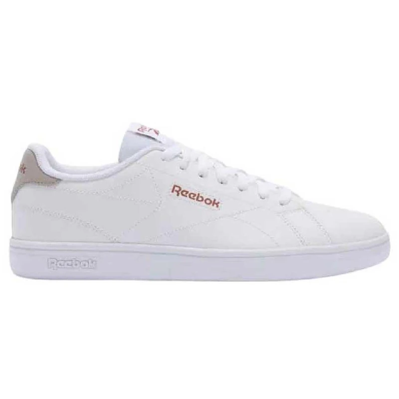Reebok Unisex Court Clean Trainers, White Hazygrey, 8.5 UK