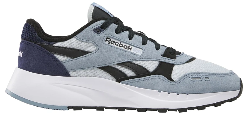 Reebok Unisex Classic Leather 2400 Trainers, Moon Black Vector Navy, 7.5 UK