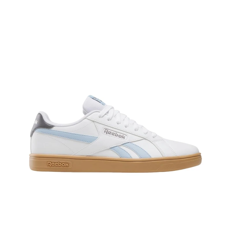 Reebok Unisex Court Retro Trainers, White Y2kblue Gum, 8.5 UK