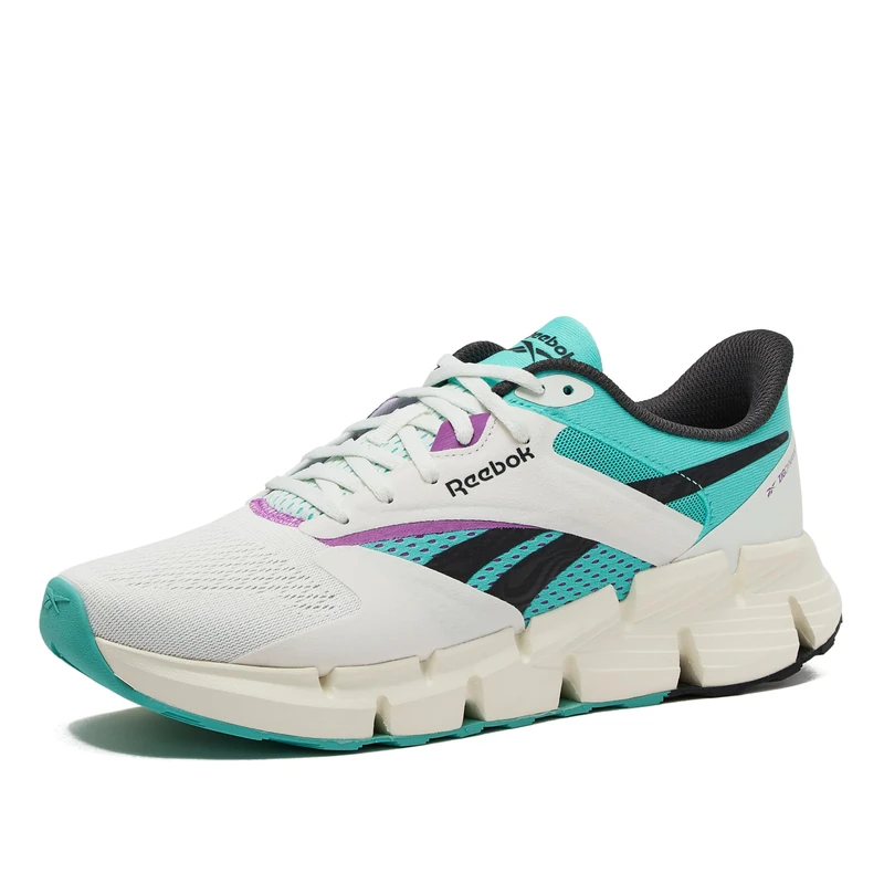 Reebok Unisex Zig Dynamica 5 Trainers, Chalk Ai Aqua Vintage Chalk, 11 UK