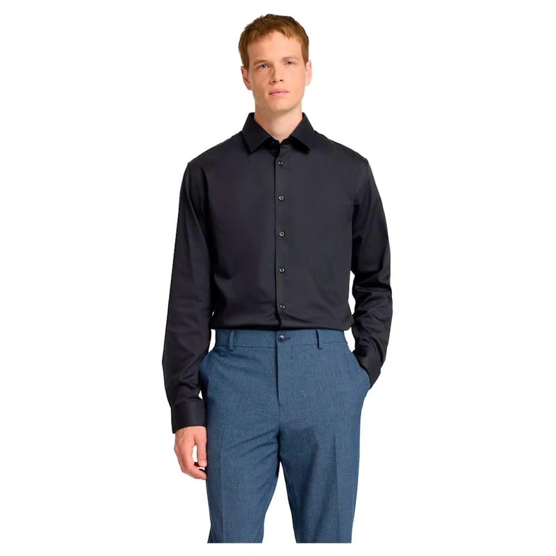 Selected Homme Male Shirt Slim fit Black