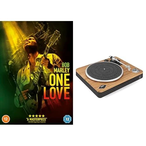 Bob Marley: One Love (DVD) & House of Marley Stir It Up Wireless Bluetooth Record Player - Amazon Exclusive