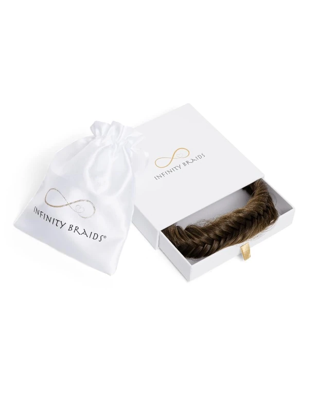 Infinity Braids Jolie - Copper Bronze Fishtail Braid - Image 1