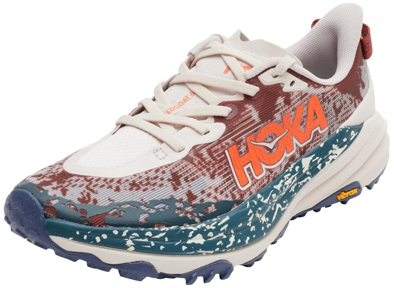 HOKA ONE ONE 1147791-PTYB Speedgoat 6 Men Putty/Blue Twilight UK 12