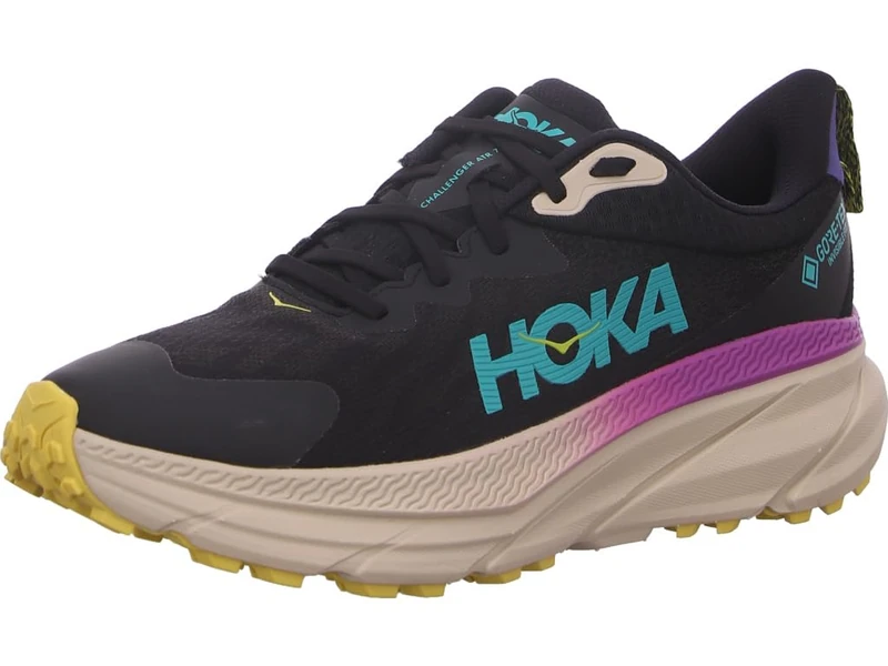 Hoka ONE ONE 1134501F-BKTM Challenger 7 GTX Men Black/Oatmeal UK 12.5