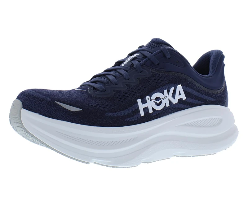 HOKA ONE ONE 1162011-VYN Bondi 9 Men Varsity Navy/White UK 7.5 - Image 1