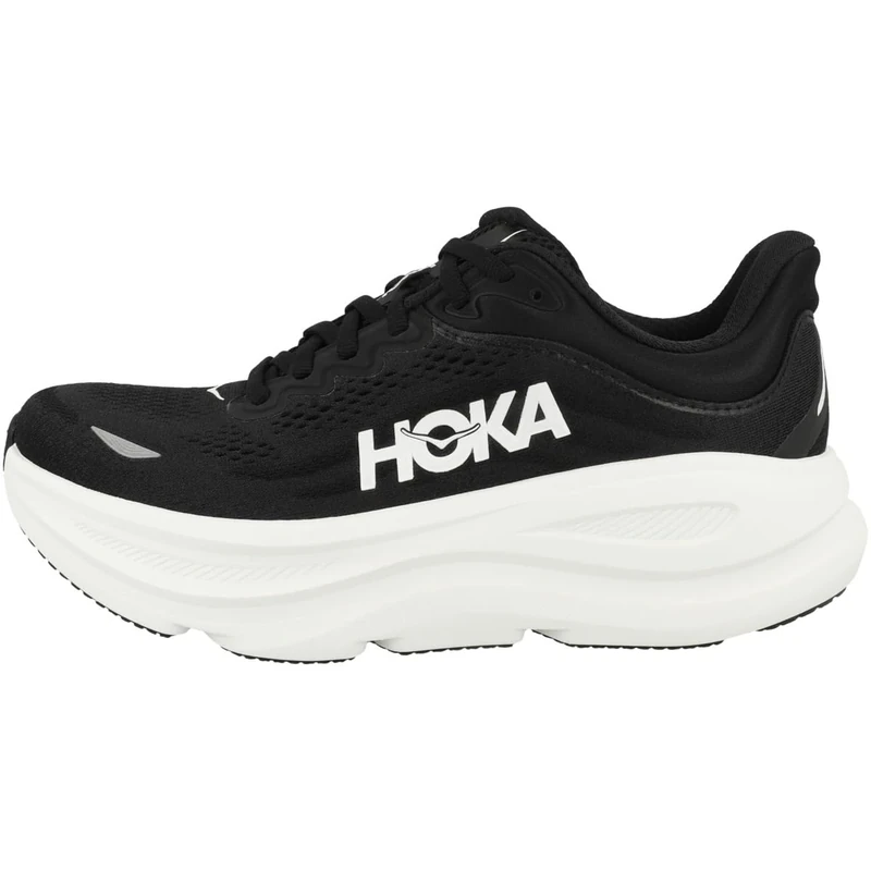 HOKA ONE ONE 1162012-BWHT Bondi 9 Women Black/White UK 5.5