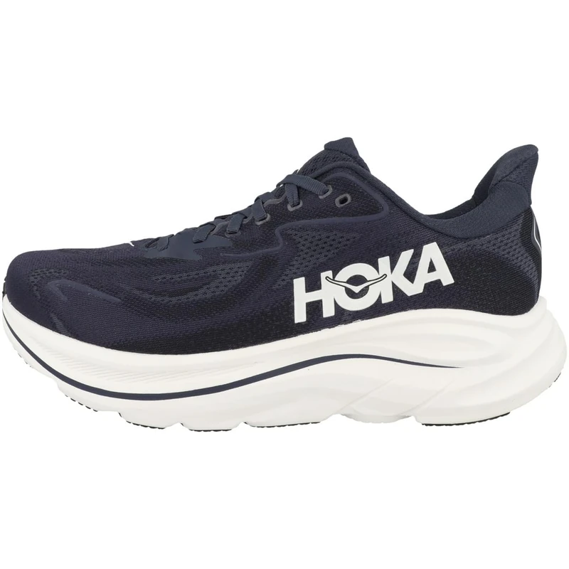 HOKA ONE ONE 1162030-NWT Clifton 10 Men Navy/White UK 10.5 - Image 1