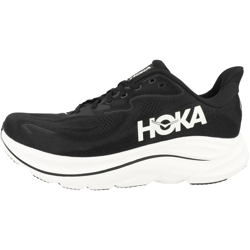 HOKA Clifton 10 Wide Men - Black/White 1162032-BWHT, UK 11.5