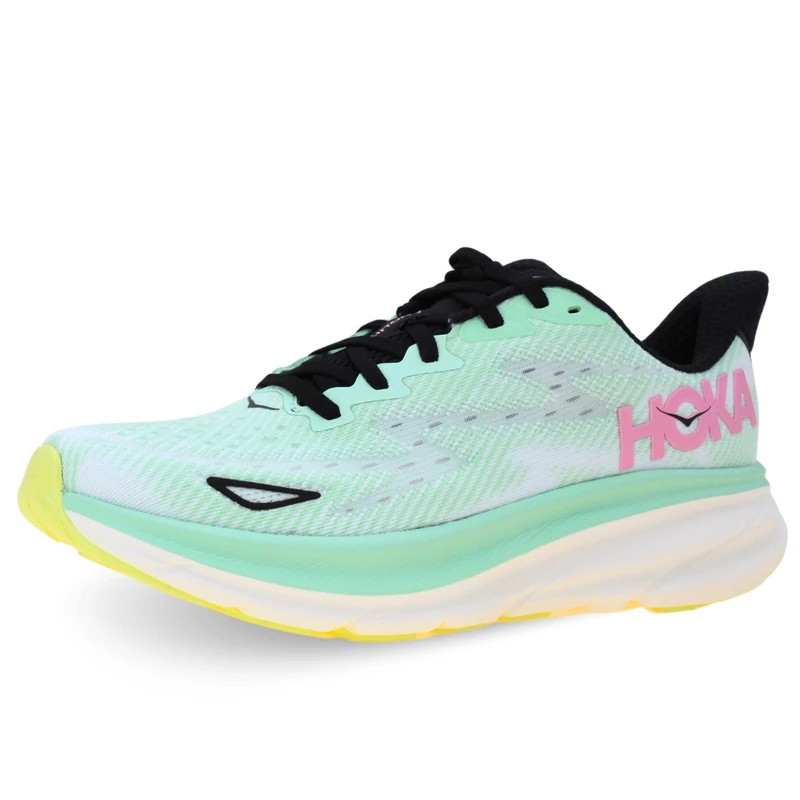 HOKA ONE ONE 1127896-MNW Clifton 9 Women Mint Fluorite/Snow MELT UK 8