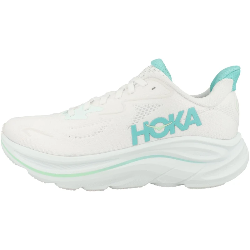 HOKA ONE ONE 1162031-WTCL Clifton 10 Women White/Cielo Blue UK 5