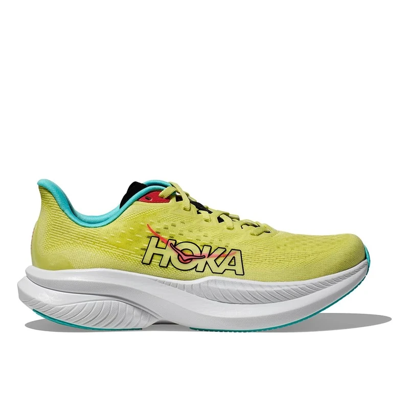 HOKA ONE ONE 1147790-YZC Mach 6 Men Yuzu/Cielo Blue UK 9.5