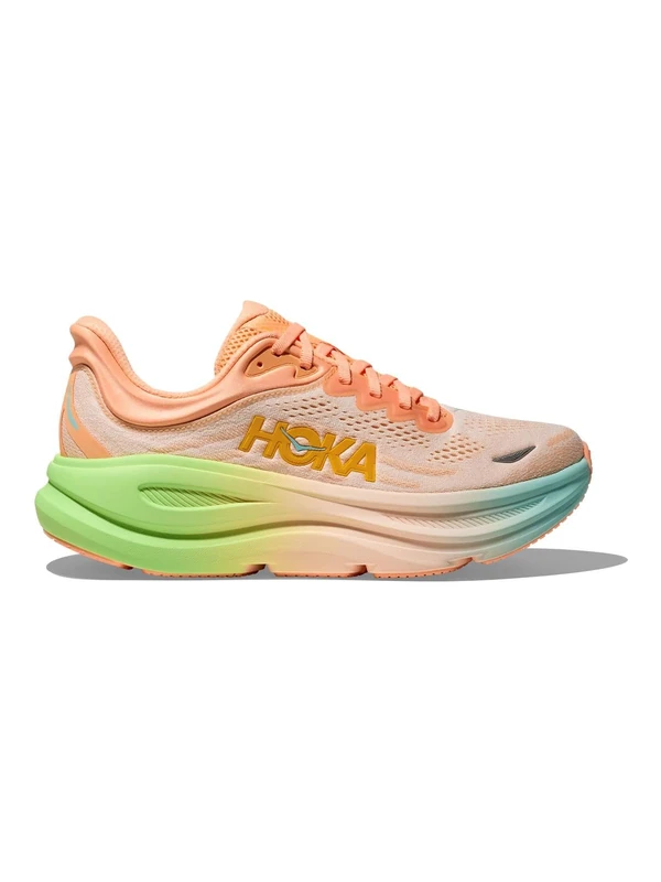 HOKA ONE ONE 1162012-FSTP Bondi 9 Women Frost/Pale Tangerine UK 4.5 - Image 1