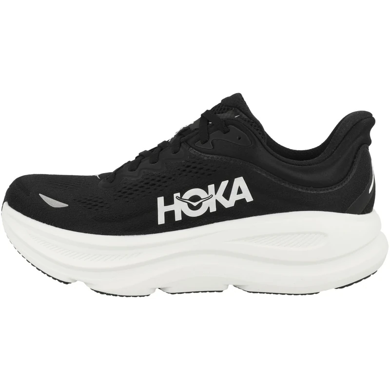 HOKA ONE ONE 1162011-BWHT Bondi 9 Men Black/White UK 13.5