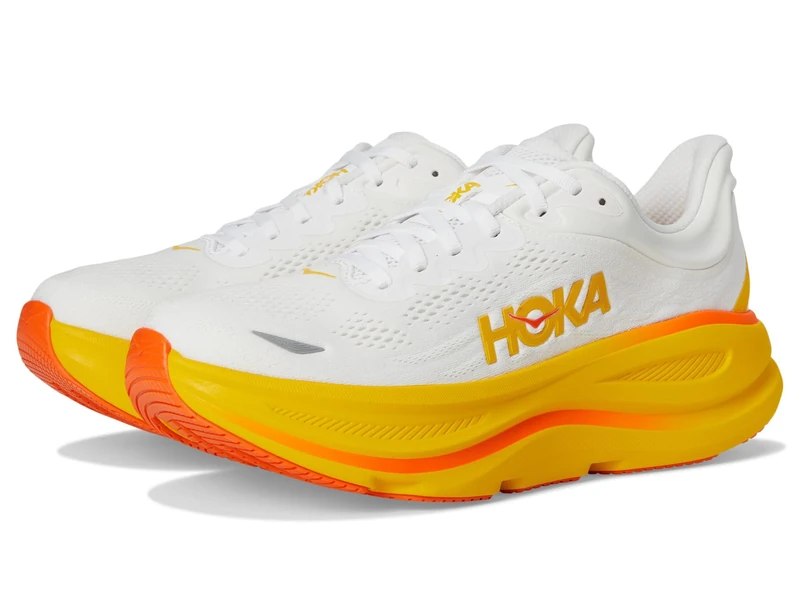 HOKA ONE ONE 1162011-FNF Bondi 9 Men Frost/Sunflower UK 10