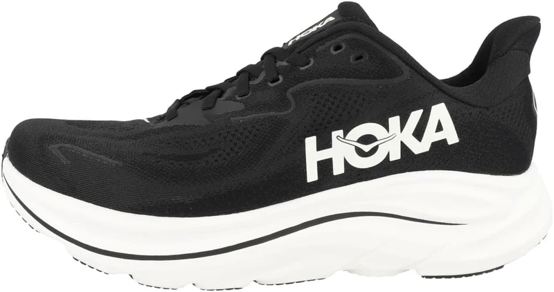 HOKA ONE ONE 1162030-BWHT Clifton 10 Men Black/White UK 10.5