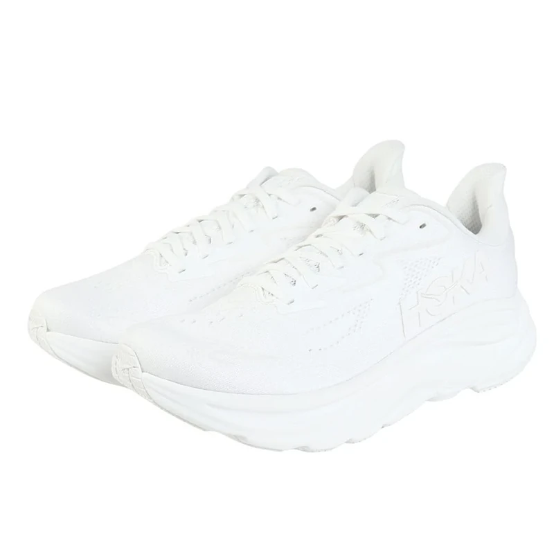 HOKA ONE ONE 1162030-WWH Clifton 10 Men White/White UK 9.5