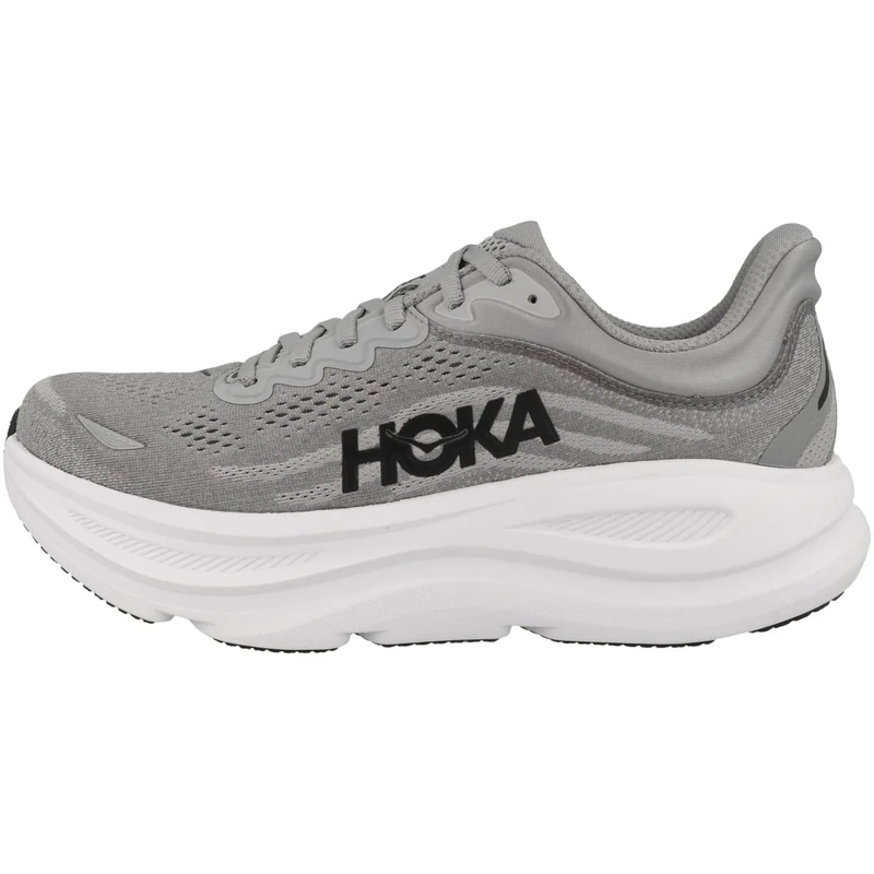 HOKA ONE ONE 1162011-GCTC Bondi 9 Men Galactic Grey/Stellar Grey UK 11 - Image 1