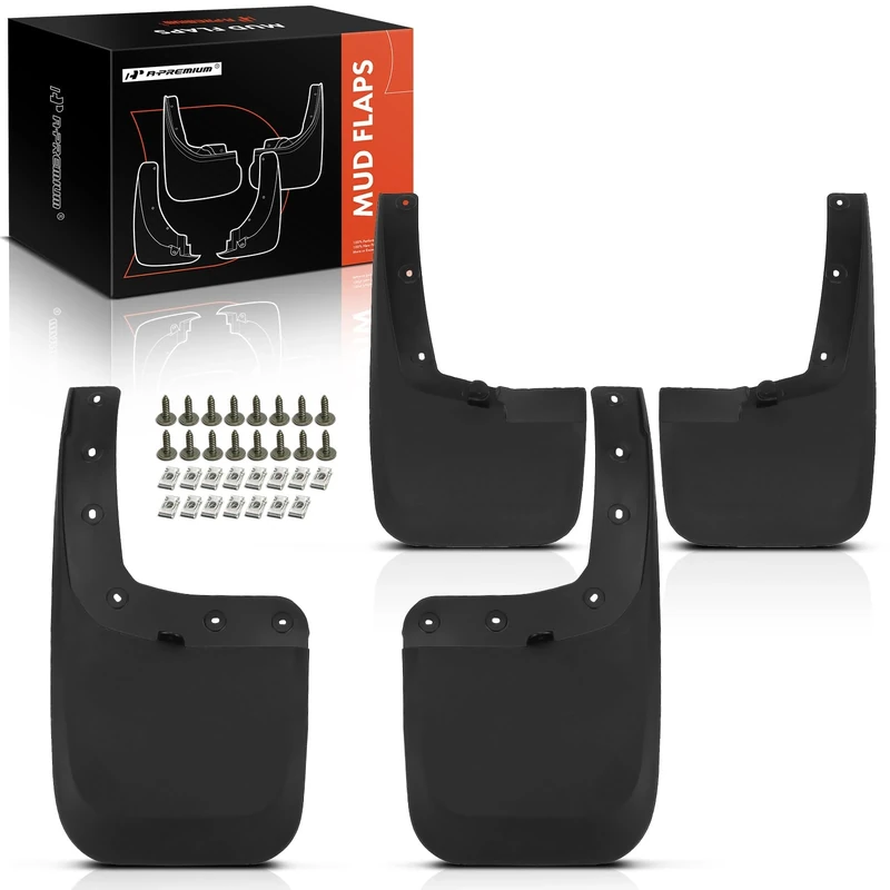 A-Premium Splash Guards Replacement for Ford Ranger 2024, Front and Rear, A Set of 4