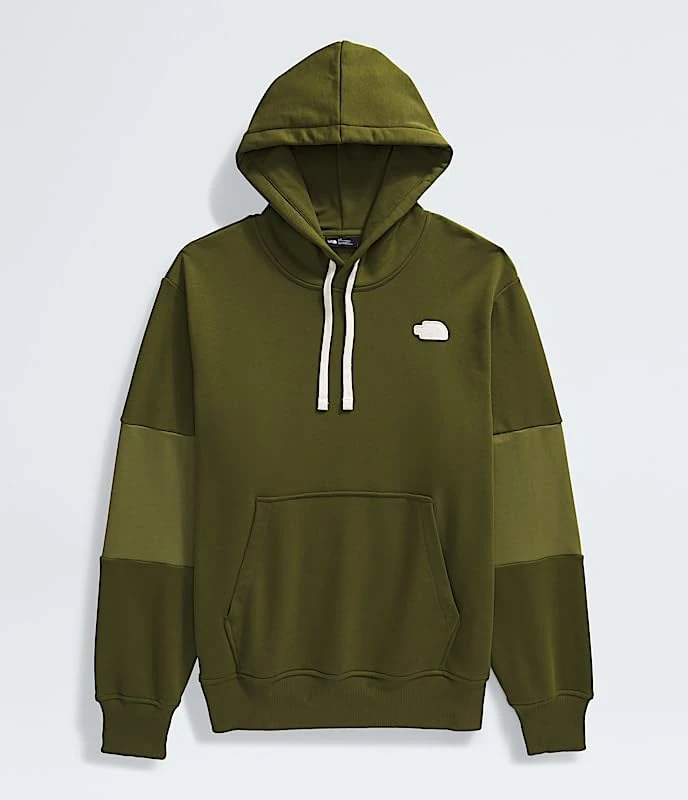 The North Face Men's Terry Relaxed Hooded Sweatshirt, Forest Olive, M