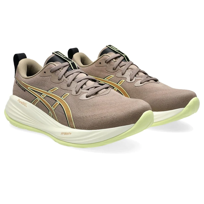 ASICS 1011B960-020 Gel-Cumulus 27 Men Taupe Grey/Black UK 10