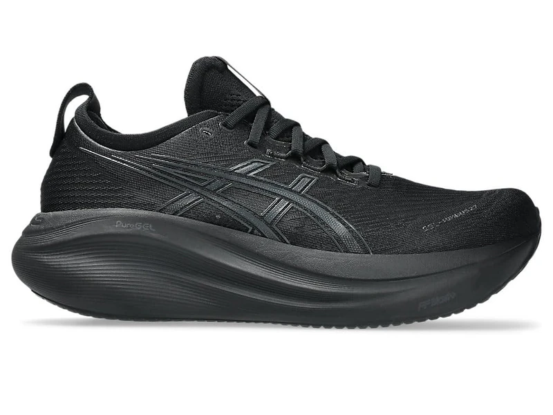 ASICS 1011B958-001 Gel-Nimbus 27 Men Black/Graphite Grey UK 9