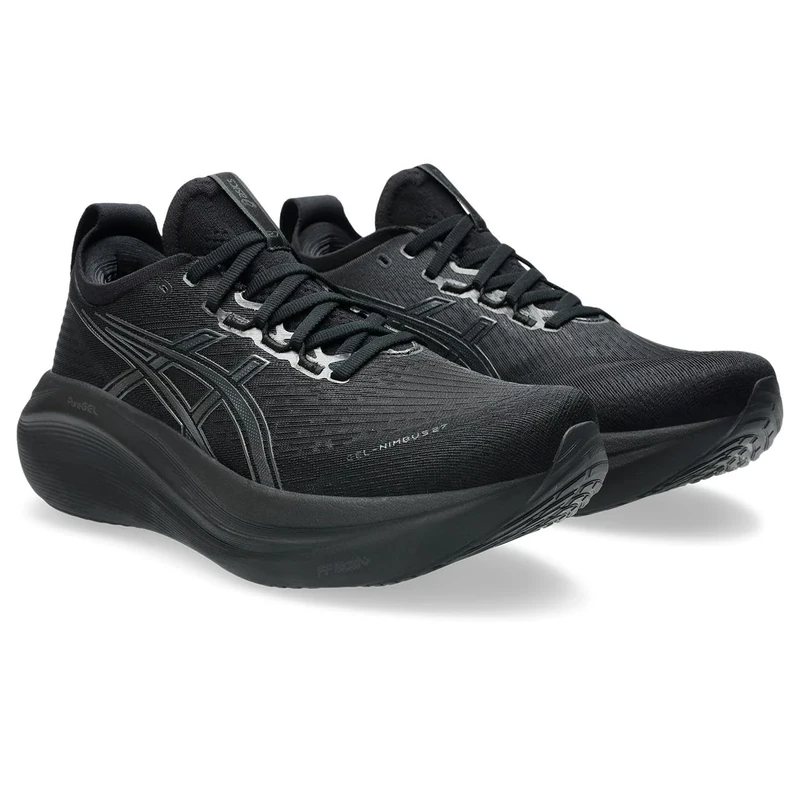 ASICS 1011B958-001 Gel-Nimbus 27 Men Black/Graphite Grey UK 7