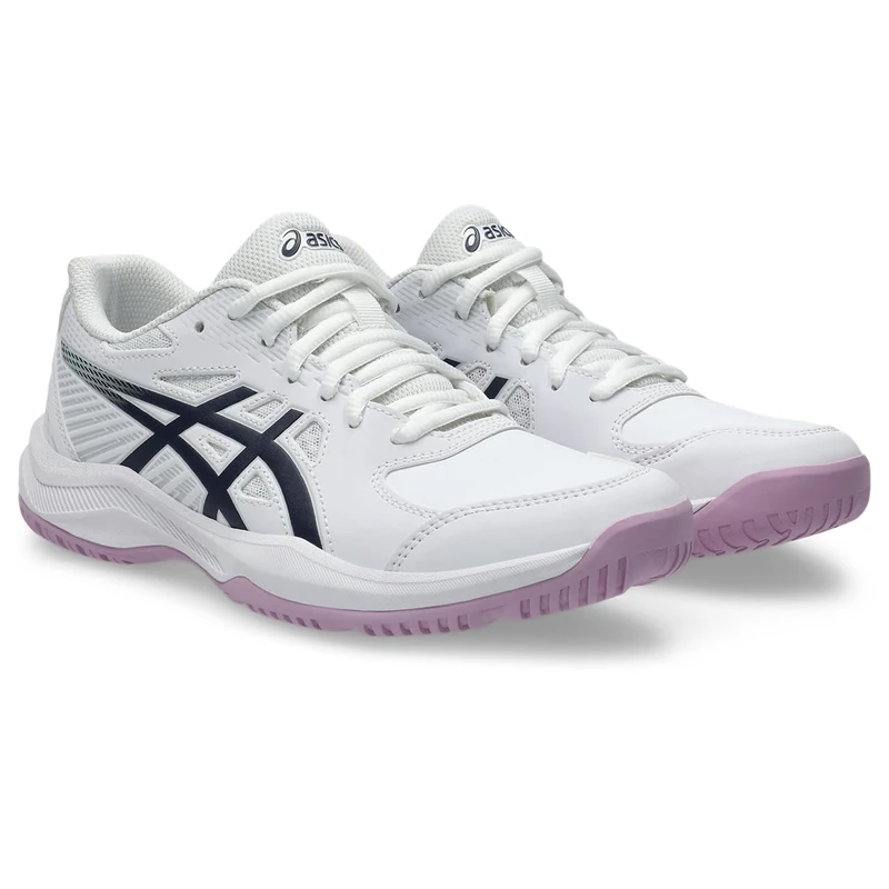 ASICS 1042A283-100 Court Slide 4 Women White/Indigo Fog UK 4.5