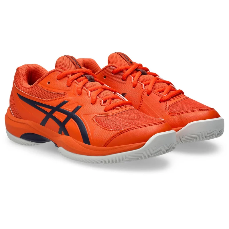 ASICS 1044A082-800 Gel-Game GS Clay/OC Men NOVA Orange/Indigo Fog UK 4.5