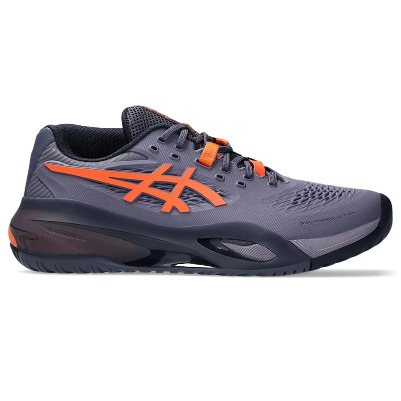 ASICS 1041A481-500 Gel-Resolution X Men Greyish Purple/NOVA Orange UK 11.5 - Image 1