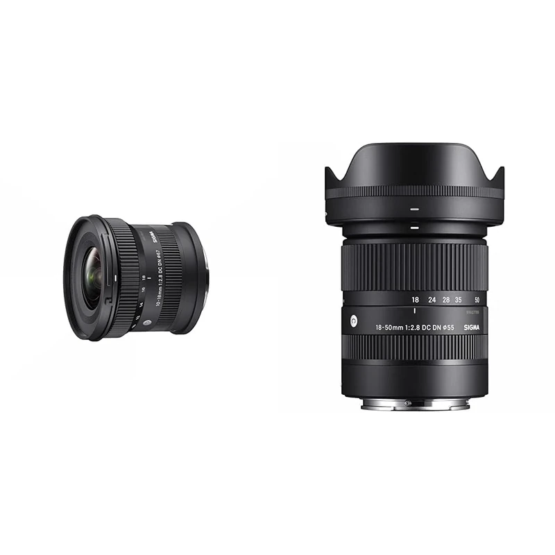 10-18mm F2.8 DC DN for Sony E & 18-50mm F2.8 DC DN | C for Sony E