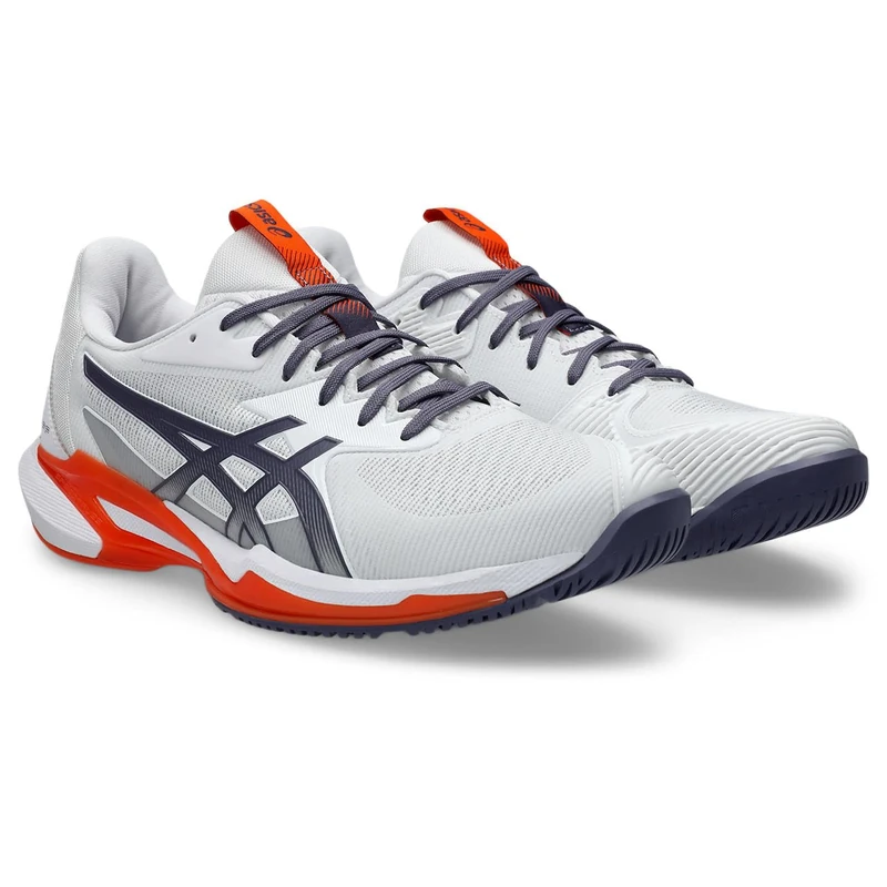 ASICS 1041A438-103 Solution Speed FF 3 Men White/Greyish Purple UK 5.5 - Image 1
