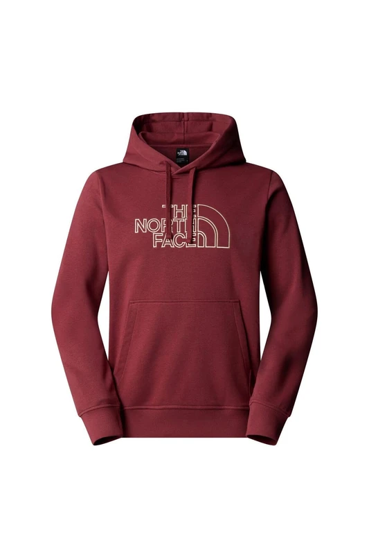 The North Face Men's Drew Peak Light Hooded Sweatshirt, Sumac/Gravel, XS
