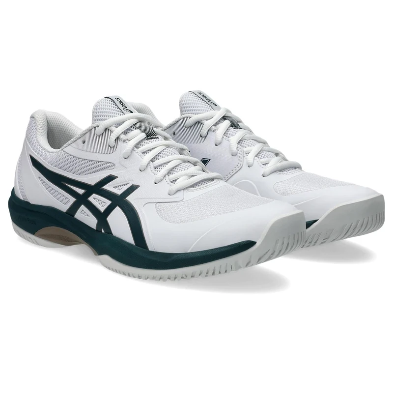 ASICS 1041A489-100 Game FF Men White/Saxon Green UK 7