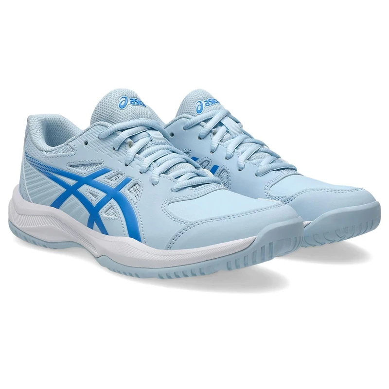 ASICS 1042A283-400 Court Slide 4 Women Light Blue/Blue Coast UK 4.5