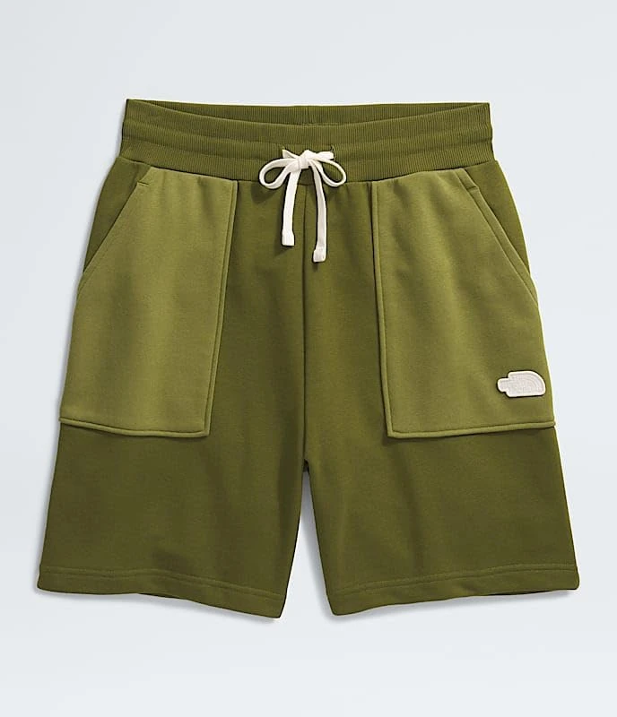The North Face Men's Terry Regular Reg Shorts, Forest Olive, XL